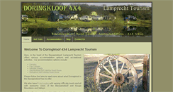 Desktop Screenshot of doringkloof4x4.co.za