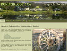 Tablet Screenshot of doringkloof4x4.co.za